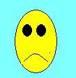 unhappy face